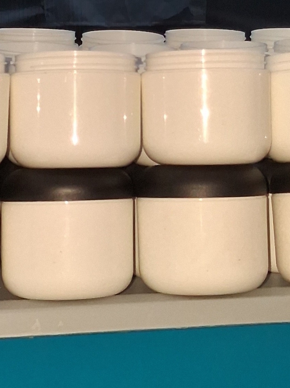 70 Storage Jars 35 with Black Lids – 4oz Organizers